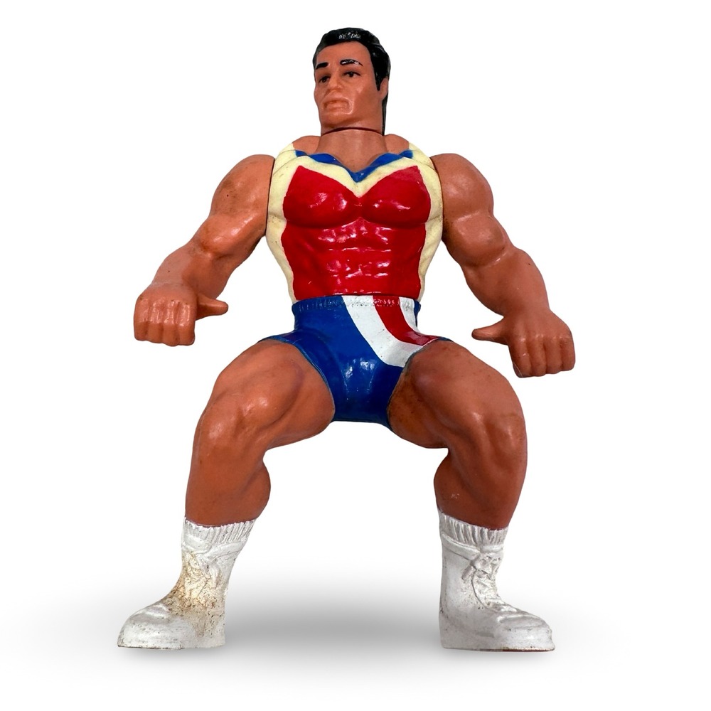 Vintage 1991‎ American Gladiators Nitro Action Figure Goldwyn Co Red White Blue